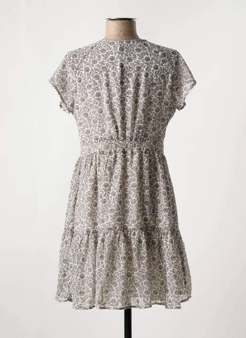 Robe courte beige LE TEMPS DES CERISES pour femme