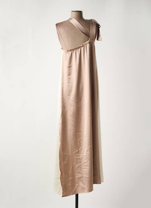 Robe longue beige IMPERIAL pour femme