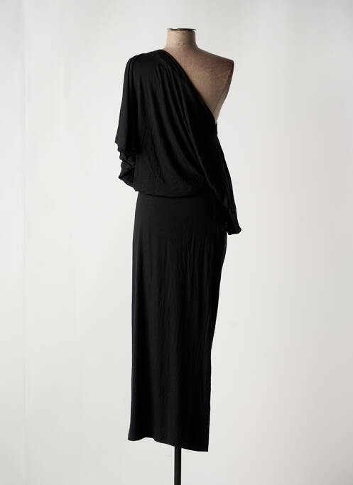 Robe longue noir IMPERIAL pour femme