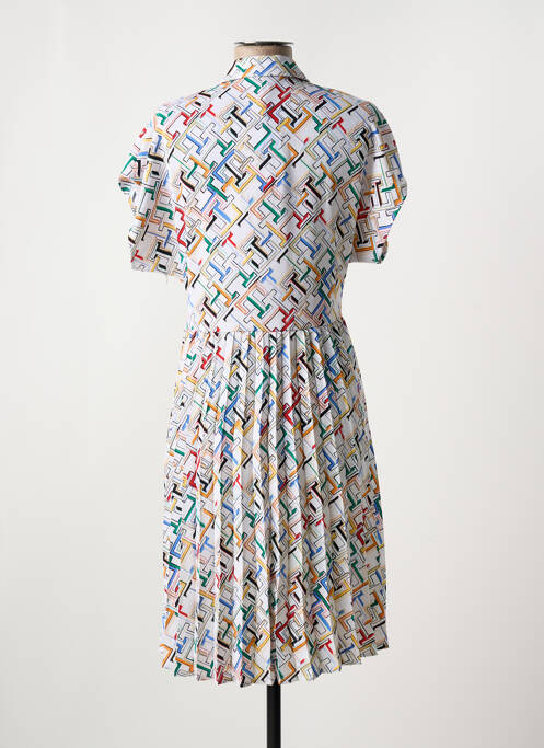 Robe mi-longue blanc TOMMY HILFIGER pour femme