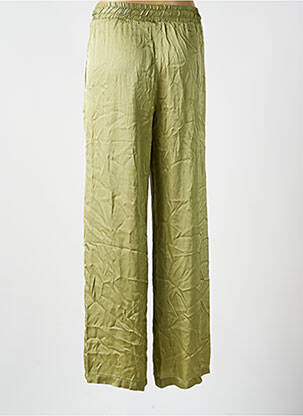 Pantalon large poches taille normale vert PLEASE femme