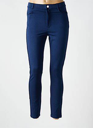 Pantalon slim taille haute taille haute bleu LIU JO femme