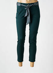 Pantalon chino vert FREEMAN T.PORTER pour femme seconde vue