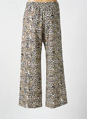 Pantalon large beige PLEASE pour femme seconde vue