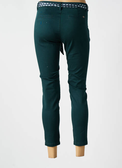 Pantalon chino vert FREEMAN T.PORTER pour femme