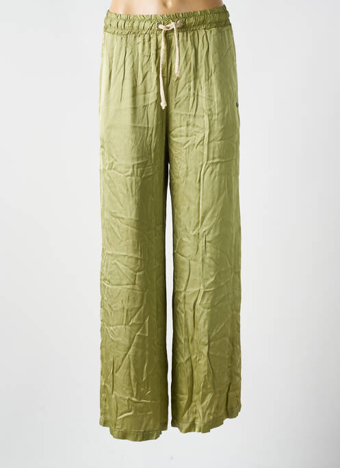 Pantalon large vert PLEASE pour femme