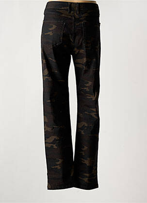 Jeans coupe droite stretch taille normale marron FREEMAN T.PORTER femme