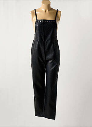Combi-pantalon fines bretelles fines bretelles noir FREEMAN T.PORTER femme