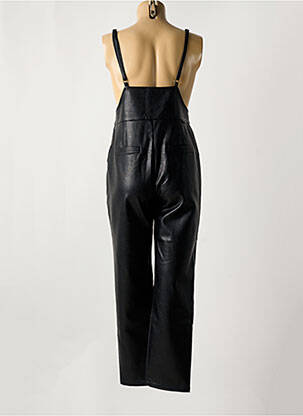 Combi-pantalon fines bretelles fines bretelles noir FREEMAN T.PORTER femme