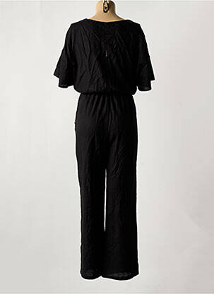Combi-pantalon poches manches courtes noir FREEMAN T.PORTER femme
