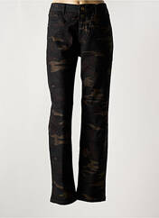 Jeans coupe droite marron FREEMAN T.PORTER pour femme seconde vue