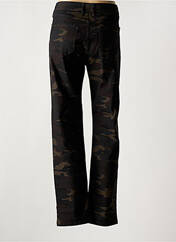 Jeans coupe droite marron FREEMAN T.PORTER pour femme seconde vue