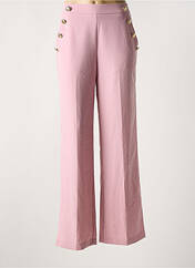 Pantalon droit rose IMPERIAL pour femme seconde vue