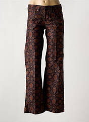 Pantalon flare marron FREEMAN T.PORTER pour femme seconde vue