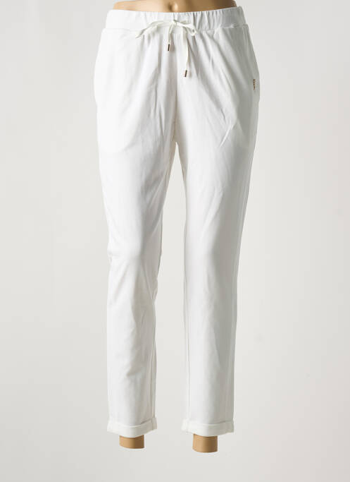 Pantalon droit blanc LIU JO pour femme