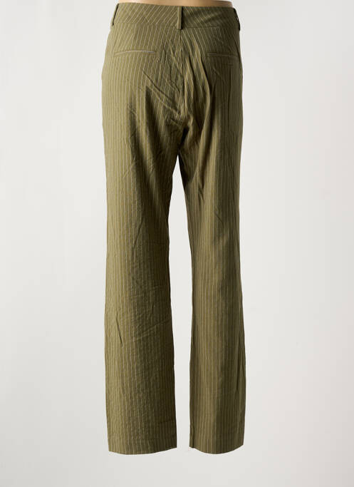 Pantalon droit vert FREEMAN T.PORTER femme