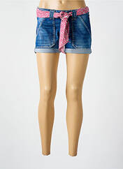 Short bleu LE TEMPS DES CERISES pour femme seconde vue