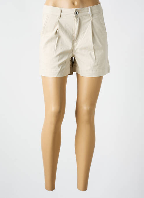 Short beige LPB pour femme
