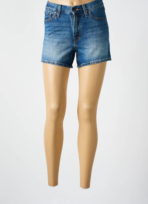 Short bleu LEVIS pour femme