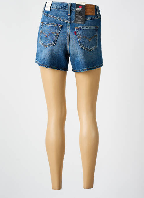 Short bleu LEVIS pour femme