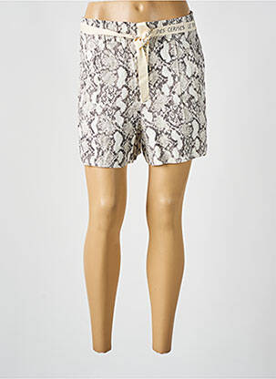 Short coupe droite gris LE TEMPS DES CERISES femme