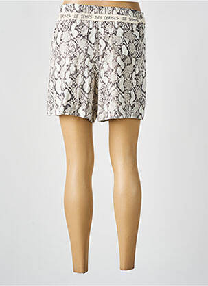 Short coupe droite gris LE TEMPS DES CERISES femme