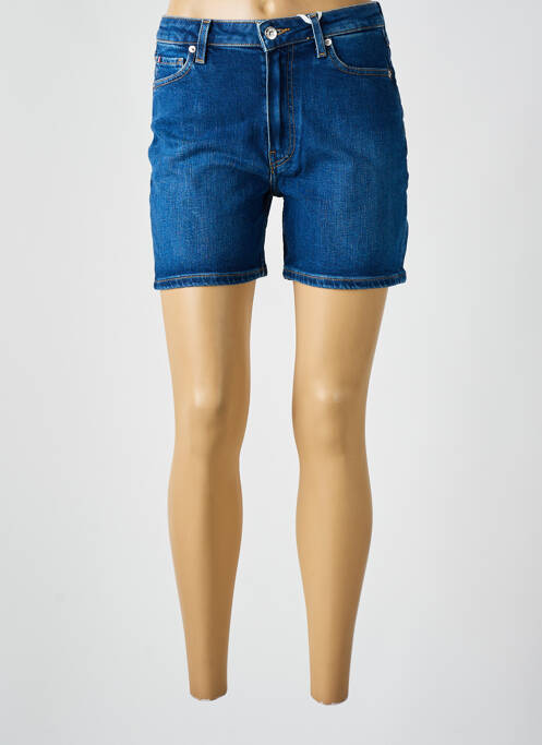 Short tissage denim bleu TOMMY HILFIGER femme