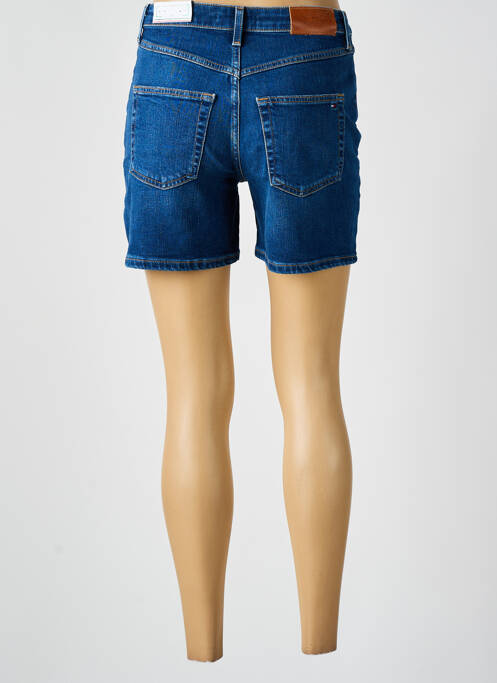 Short tissage denim bleu TOMMY HILFIGER femme
