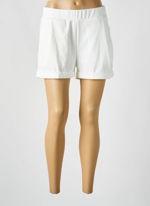 Short taille élastique blanc LPB femme