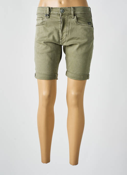 Bermuda vert G STAR pour femme