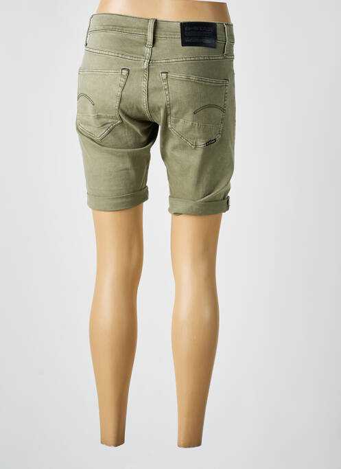Bermuda vert G STAR pour femme