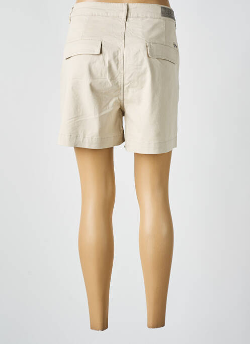 Short beige LPB pour femme
