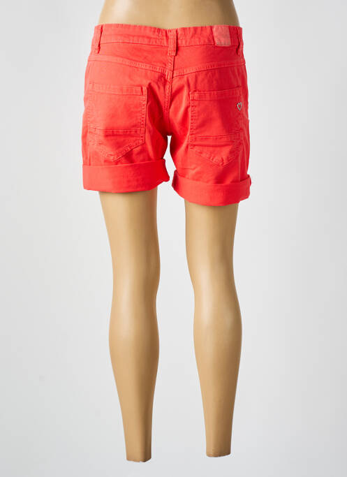 Short orange PLEASE femme