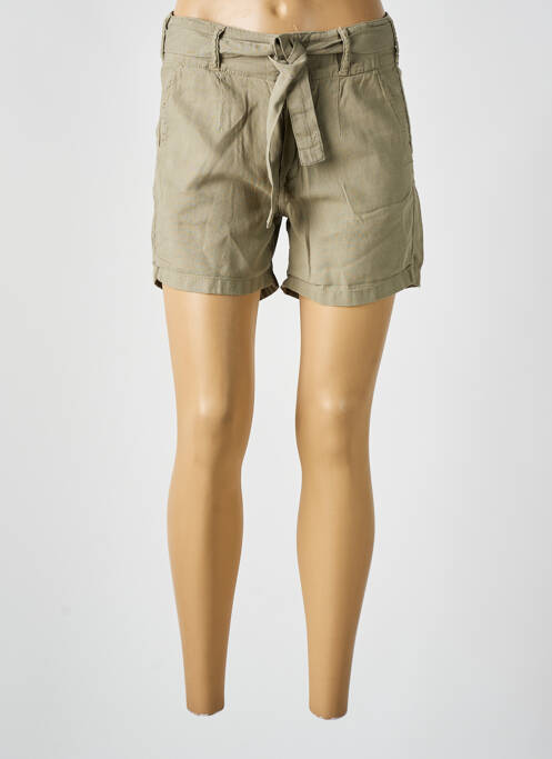 Short vert LE TEMPS DES CERISES pour femme