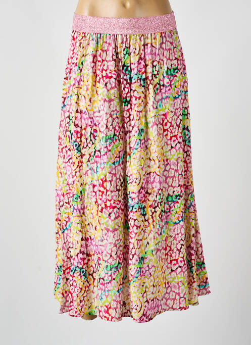 Jupe longue rose PLEASE pour femme
