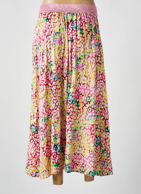 Jupe longue rose PLEASE pour femme