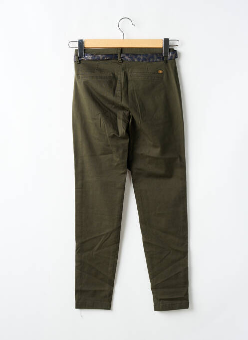 Pantalon chino vert FREEMAN T.PORTER pour femme