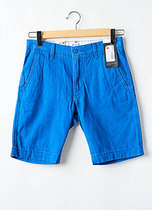 Short fermeture zippée sous rabat boutonné taille normale bleu LEVIS homme