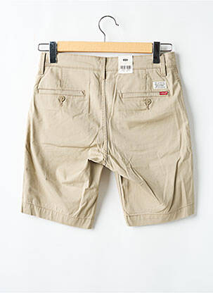 Bermuda stretch taille normale beige LEVIS homme