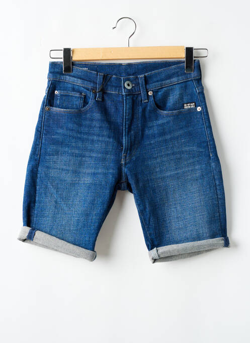 Bermuda stretch taille normale bleu G STAR homme