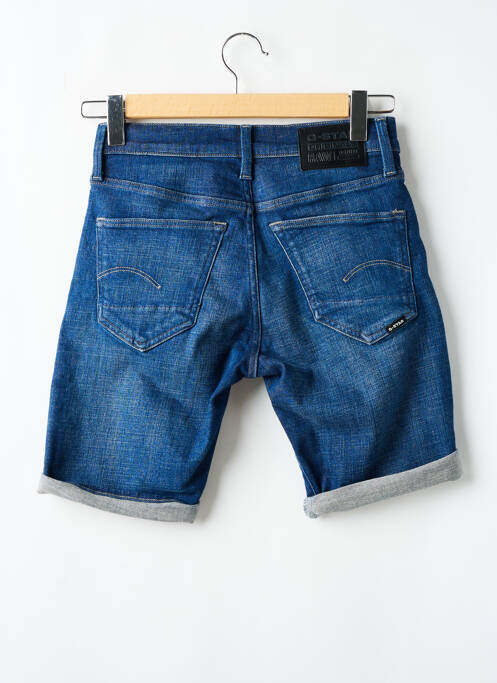 Bermuda stretch taille normale bleu G STAR homme