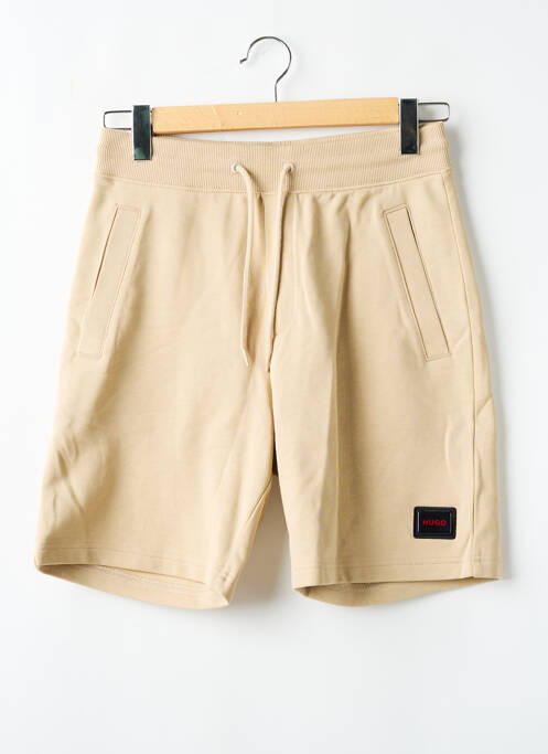 Bermuda taille élastique taille normale beige HUGO BOSS homme