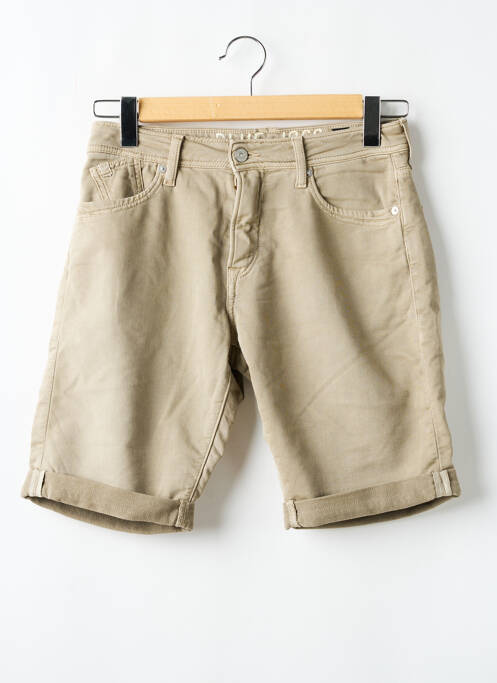 Bermuda beige LE TEMPS DES CERISES pour homme