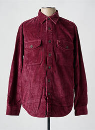 Veste casual fermeture boutonnée sur le devant rouge TOMMY HILFIGER homme