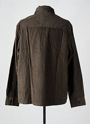Chemise manches longues poches vert ARMANI EXCHANGE homme