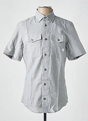 Chemise manches courtes poches gris G STAR homme