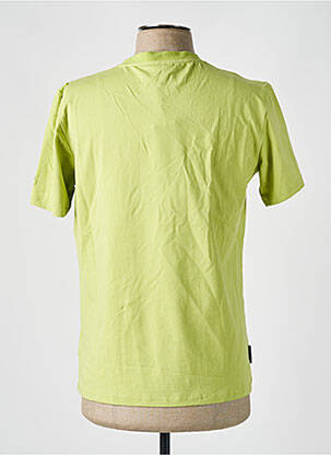 T-shirt coupe droite manches courtes vert DOUBLEHOOD homme