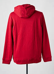 Sweat-shirt à capuche rouge SUN VALLEY pour homme seconde vue