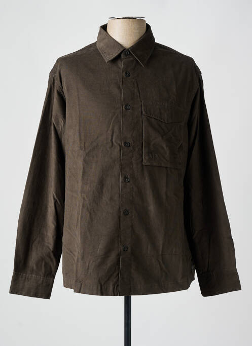 Chemise manches longues vert ARMANI EXCHANGE pour homme