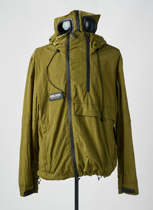 Veste casual vert DOUBLEHOOD pour homme